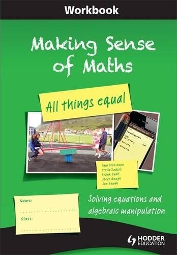 Making Sense of Maths: All Things Equal
