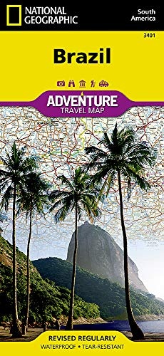 Brazil (National Geographic Adventure Map, 3401)