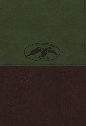 NKJV, Duck Commander Faith and Family Bible, Leathersoft, Green/Brown