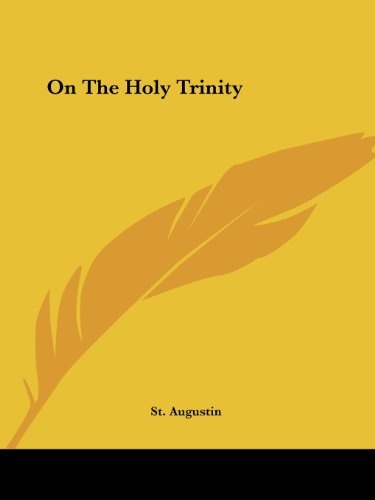 On The Holy Trinity