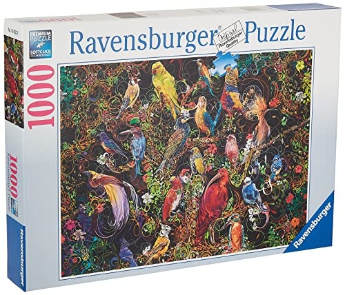 Ravensburger Birds of Art 1000 Piece Jigsaw Puzzle for Adults - 16832 - Every Piece is Unique, Softclick Technology Means Pieces Fit Together Perfectly