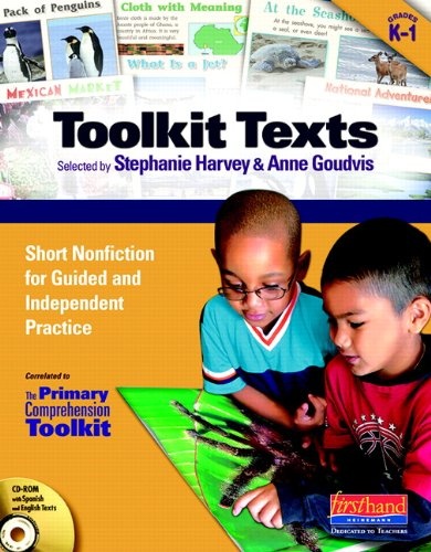 Toolkit Texts: Grades PreK-1: Short Nonfiction for Guided and Independent Practice