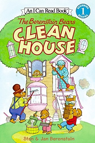 The Berenstain Bears Clean House (I Can Read Level 1)