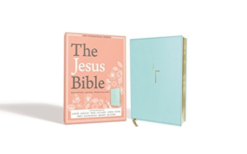 The Jesus Bible, NIV Edition, Imitation Leather, Blue