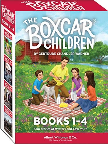 The Boxcar Children Books 1-4 ( Cover may Vary )