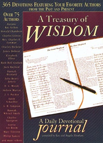 A Treasury of Wisdom: A Daily Devotional Journal