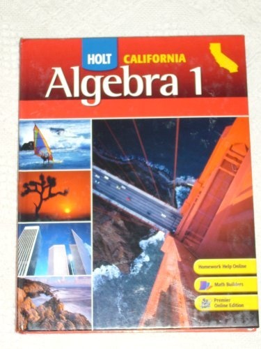 Algebra 1 California Edition Textbook