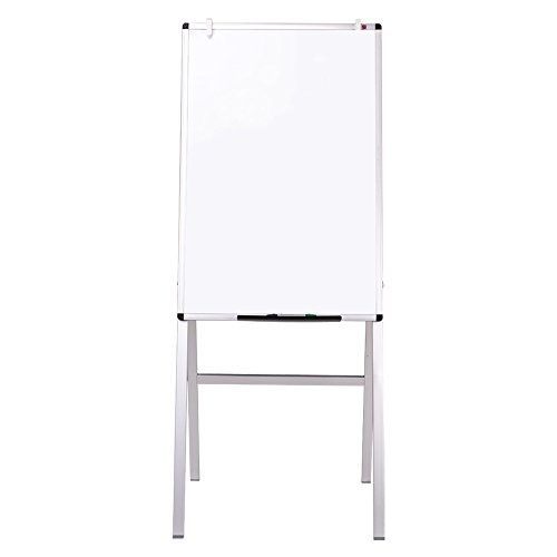VIZ-PRO Magnetic H-Stand Whiteboard / Adjustable Dry Erase Easel,24 x 36 Inches