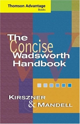 Cengage Advantage Books: The Concise Wadsworth Handbook (Thomson Advantage Books)