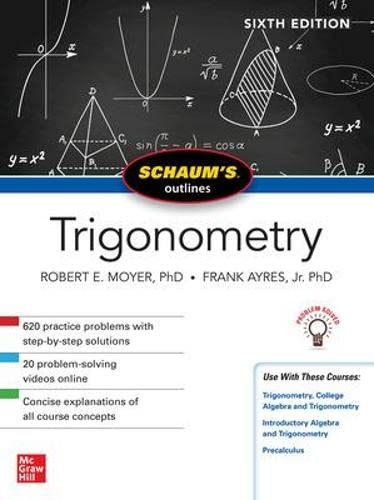 Schaum's Outline of Trigonometry, Sixth Edition (Schaum's Outlines)