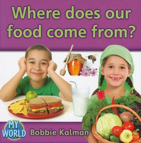 Where Does Our Food Come From? (Bobbie Kalman's Leveled Readers: My World: G (Paperback))