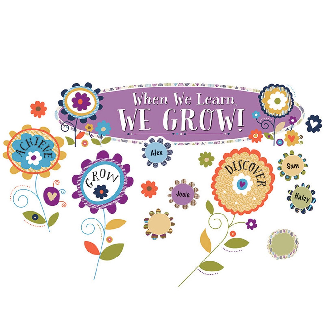 Carson Dellosa You-Nique When We Learn, We Grow! Mini Bulletin Board Set (110322)