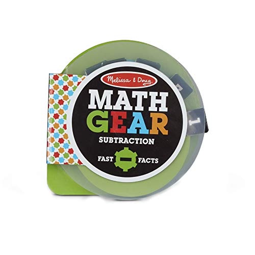 Melissa & Doug Children’s Book - Math Gear Subtraction Fast Facts Interactive Board Book
