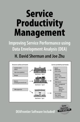 Service Productivity Management: Improving Service Performance using Data Envelopment Analysis (DEA)