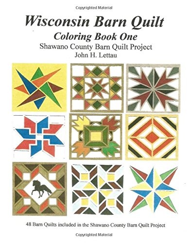 Wisconsin Barn Quilts Coloring Book One