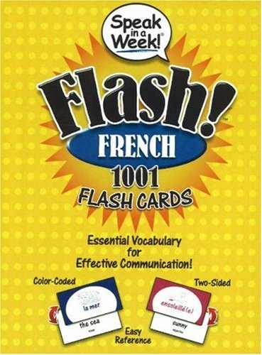 Speak in a Week! Flash! French (English and French Edition)