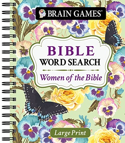 Brain Games - Large Print Bible Word Search: Women of the Bible (Brain Games - Bible)
