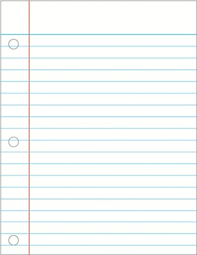 Carson Dellosa Notebook Paper Chart (114044)