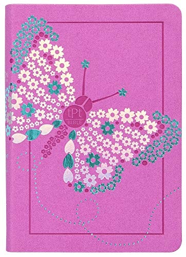 The Passion Translation New Testament (2020 Edition) Girls Youth Pink with Butterfly - A Modern, Easy-to-Read Bible with Study Notes for Girls (Older Girls and Teens) to Discover the Heart of God