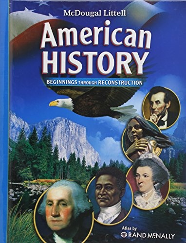 American History, Grades 6-8 Beginnings Through Reconstruction