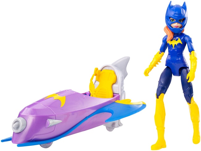 DC Super Hero Girls Batgirl Action Figure with Batjet Vehicle