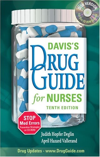 Davis's Drug Guide for Nurses (Davis's Drug Guide for Nurses)(10th Edition)