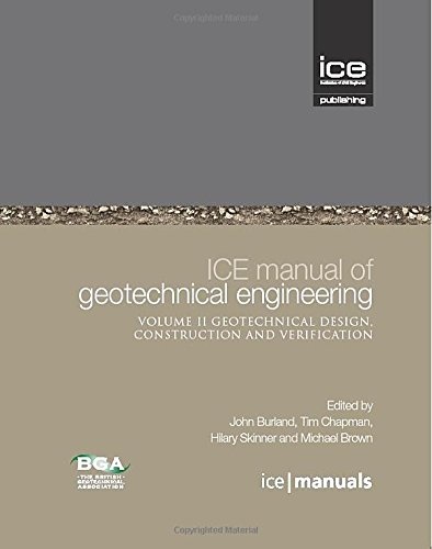 ICE Manual of Geotechnical Engineering 2 vol set (ICE Manuals)