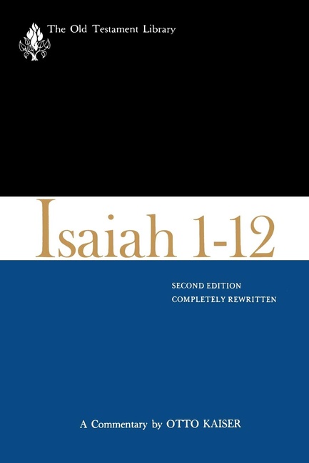 Isaiah 1-12 (The Old Testament Library)