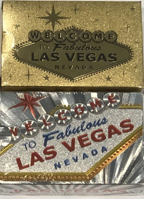 Las Vegas Welcome to Fabulous Sign Gold & Silver Foil Playing Cards - Las  Vegas - Stevens Books