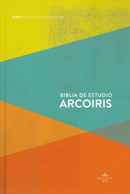 Biblia Reina Valera 1960 de Estudio Arcoiris multicolor, tapa dura / Rainbow Study Bible RVR 1960 multicolor, Hardcover (Spanish Edition)