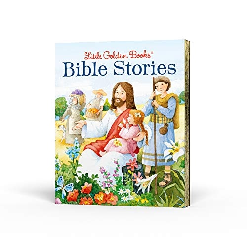 Little Golden Books Bible Stories Boxed Set: The Story of Jesus; Bible Stories of Boys and Girls; The Story of Easter; David and Goliath; Miracles of Jesus