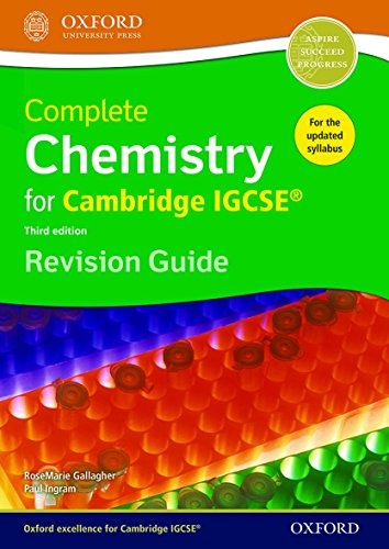 Complete Chemistry for Cambridge IGCSE RG Revision Guide (Third edition)