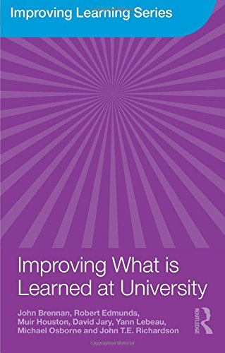 Improving What is Learned at University (Improving Learning)