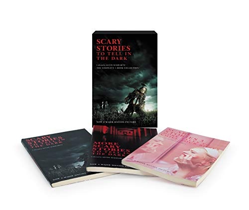 Scary Stories 3-Book Box Set Movie Tie-in Edition: Scary Stories to Tell in the Dark, More Scary Stories to Tell in the Dark, Scary Stories 3