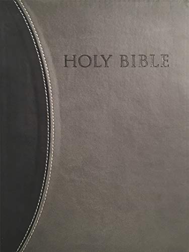 KJV Sword Study Bible Giant Print Black Grey Ultrasoft Indexed