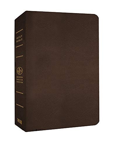 MEV Bible Giant Print Brown: Modern English Version