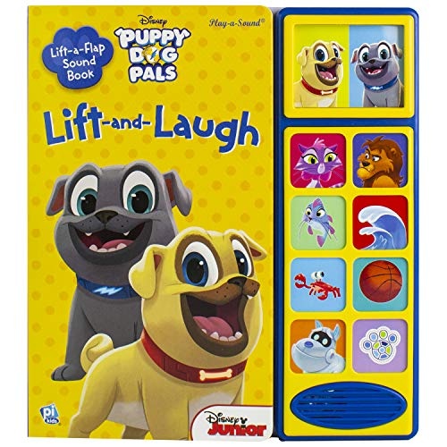 Disney Junior Puppy Dog Pals - Lift and Laugh Out Loud Sound Book - PI Kids (Play-A-Sound)