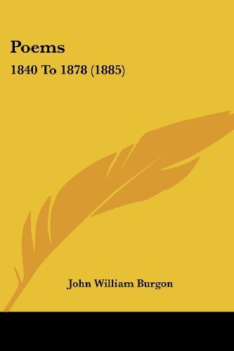 Poems: 1840 To 1878 (1885)