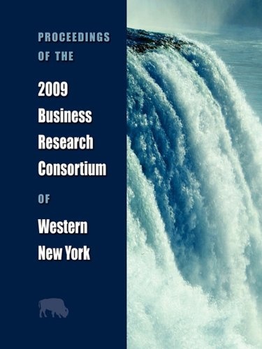 Proceedings of the 2009 Business Research Consortium of Western New York