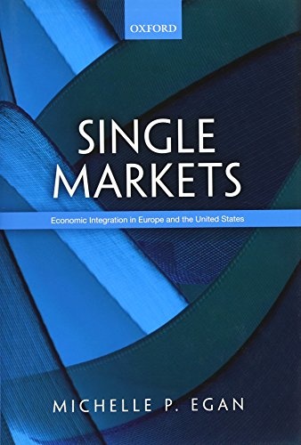 Single Markets: Economic Integration in Europe and the United States