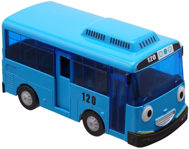 The Little Bus Tayo and freinds - Tayo Bus Cars Toy Pull-Back Motor Vehicle Ride Car Toys for Kids (Tayo)