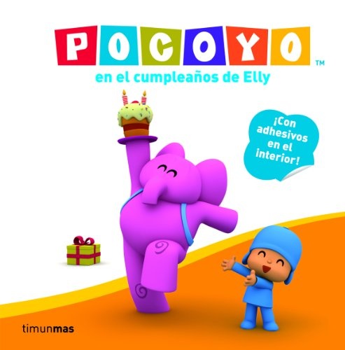 PocoyÃ³ en el cumpleaÃ±os de Elly: Libro con adhesivos (Pocoyo) (Spanish Edition)