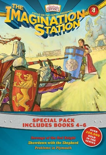 Imagination Station Books 3-Pack: Revenge of the Red Knight / Showdown with the Shepherd / Problems in Plymouth (AIO Imagination Station Books)