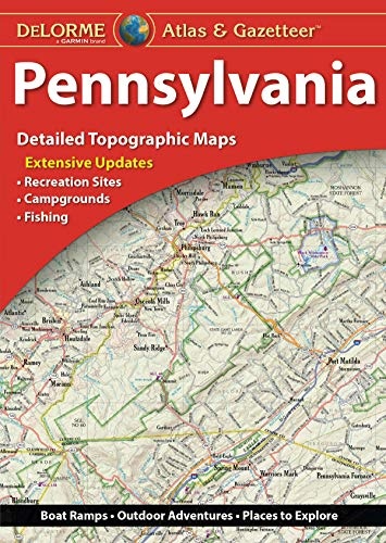DeLorme Atlas & Gazetteer: Pennsylvania (Pennsylvania Atlas and Gazetteer)