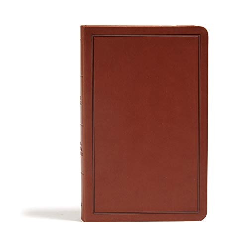 KJV Deluxe Gift Bible, Brown Leathertouch