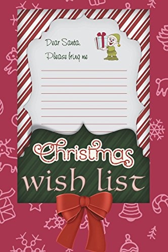 Christmas Wish List: 6x9 Journal, Blank Lined Paper - 100 Pages, Gift Ideas Suggestions for Kids and Adults, Holiday Notebook Personal Journal for Christmas Planning Notes, To-Do Lists, Reminders