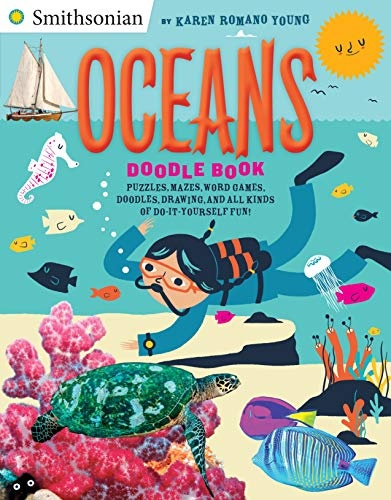 Oceans Doodle Book: Puzzles, Mazes, Word Games, Doodles, Drawings, and All Kinds of Do-It -Yourself Fun! (Smithsonian)