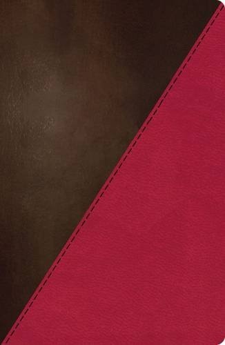 NKJV Study Bible, Leathersoft, Pink/Brown, Thumb Indexed: Full-Color Edition
