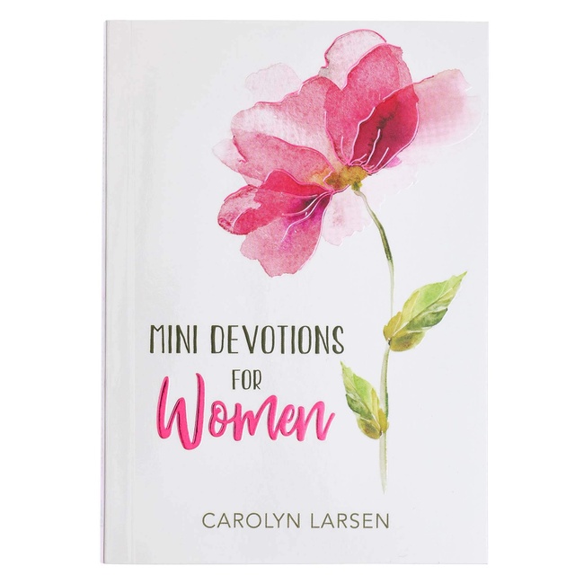 Mini Devotions For Women | 180 Short and Inspirational Devotions to Encourage, Softcover Gift Book for Women