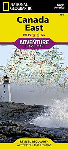 Canada East (National Geographic Adventure Map, 3115)